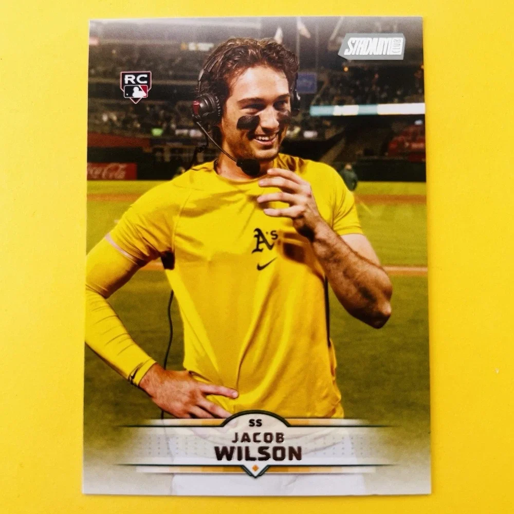 2025‎ Topps Stadium Club Jacob Wilson RC #33 Athletics Rookie Card Base